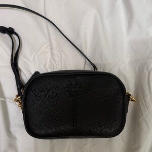 Tory Burch Black McGraw Camera Bag